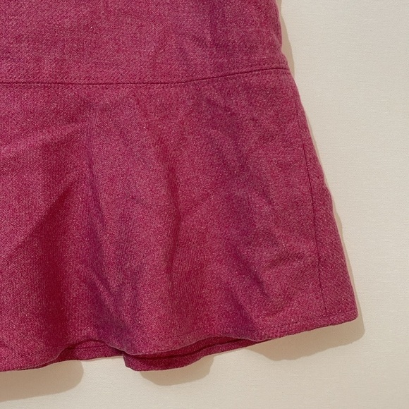 Gap Y2K Vintage Wool Trumpet Skirt Pink Size 8 - Picture 6 of 10